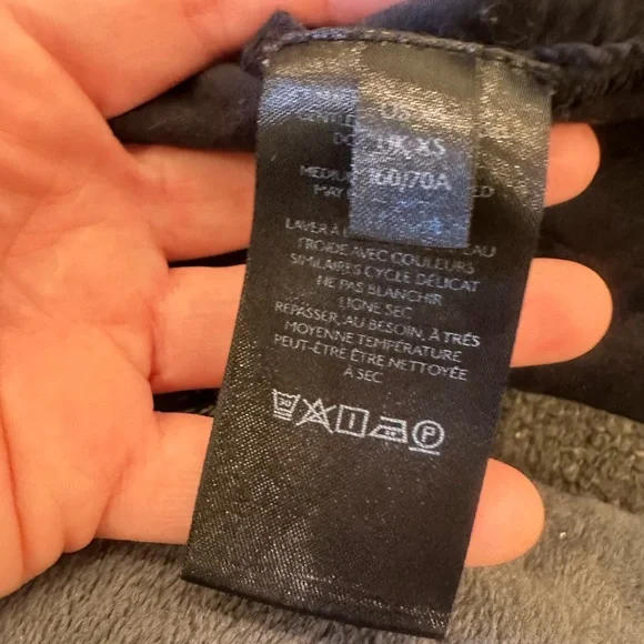 Free People Melissa Muslin Cotton Black & Beige Paisley Tiered Mini Skirt XS - Picture 11 of 11